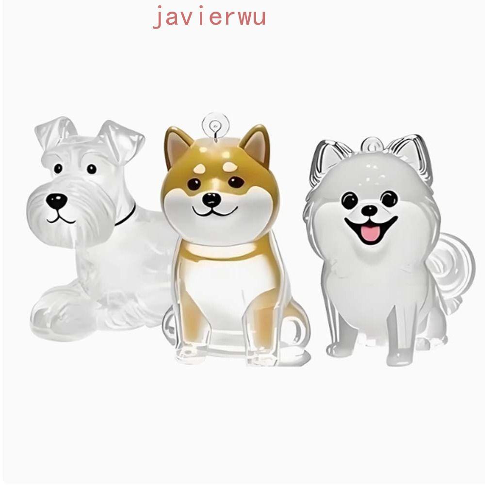 AJAVIERWU Chaveiro De Cabelo De Animal De Estimação , Caixa De Armazenamento Em Formato De Cachorro , Artesanal Faça Voc
