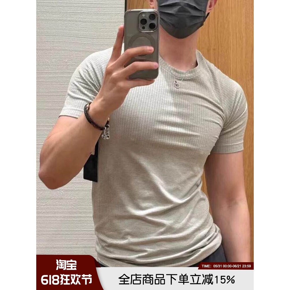 COOLAIR tecnologia malha respirável High-End verão homens mulheres casais esportes Fitness lazer ao ar livre camiseta de