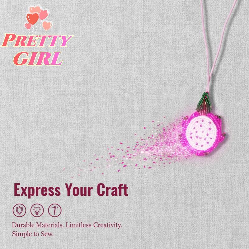 [Pretty ggirl] Patch De Bordado Decorativo 20 Peças Corda Crachá Conta sel Estrela Limão Coração Flor Laranja Lantejoula