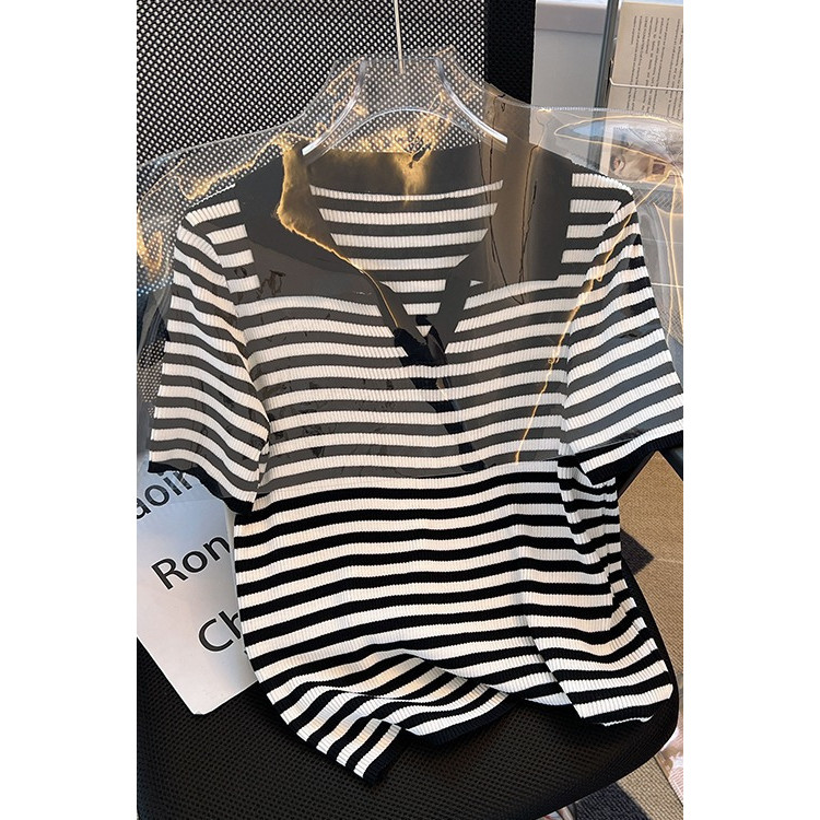 [Roupas femininas plus size] Camiseta solta Casual de manga curta 150kg pode usar 150kg Roupas femininas plus size Camis
