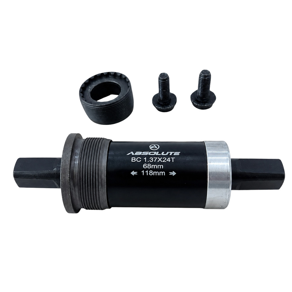 Movimento Central Absolute 118mm Selado Ponta Quadrada Com Rolamento Bike MTB Speed