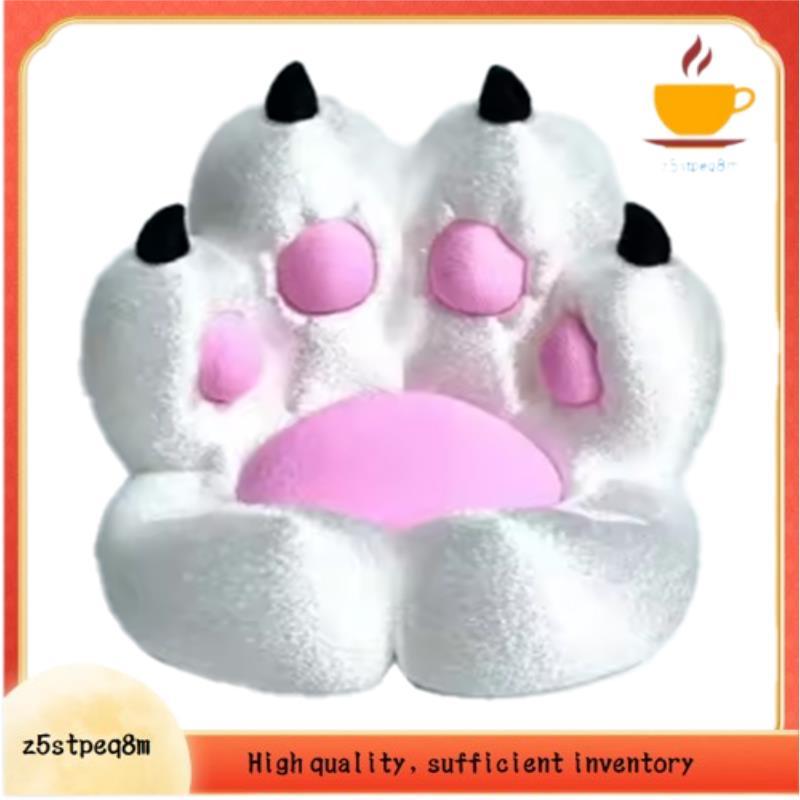 Suporte De Telefone Com Garra De Gato Fofo Ornamento De Mesa Pedestal Branco