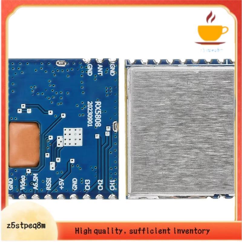 Para Módulo Receptor FPV RX5808 5.8G De Diversidade De Áudio E Vídeo Sem Fio Sistemas RC DIY Drone Kit Eletrônico