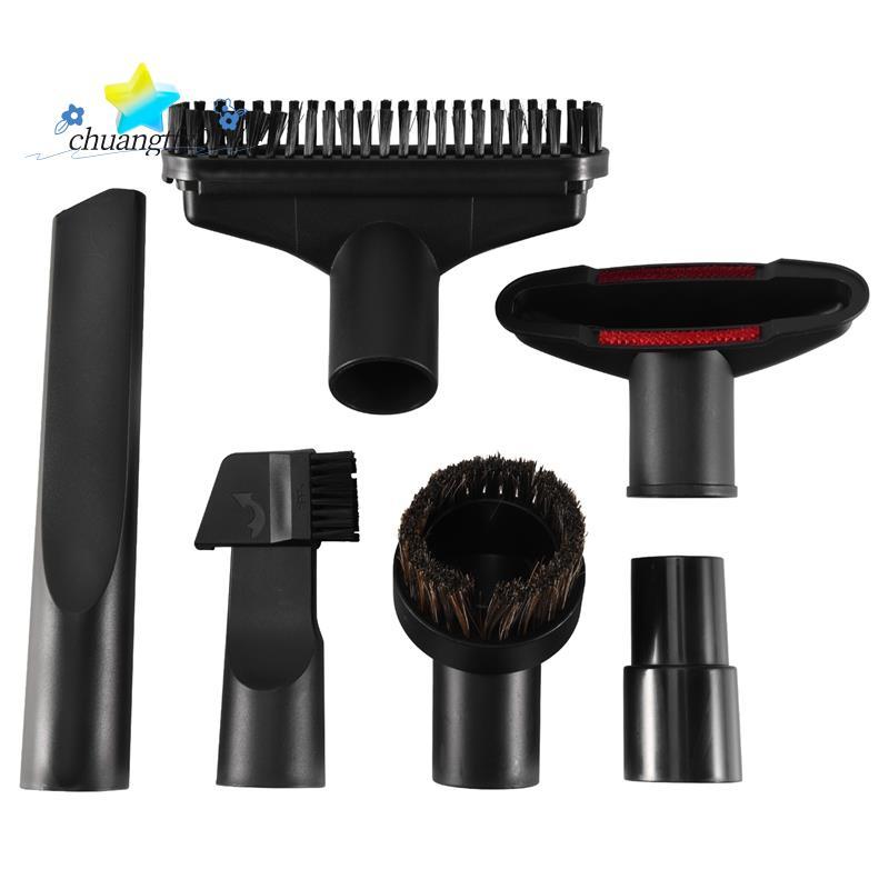 [Promover C] 6 Em 1 Aspirador De Pó Escova Bocal Kit De Ferramentas Para Escadas Fendas Doméstico