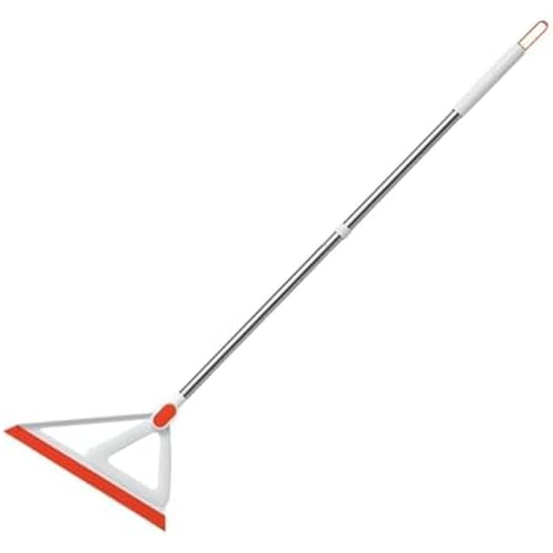 Ipetboom Silicone Floor Scraper Broom Floor Squeegee for Tile Mop Essential Cleaning Tool