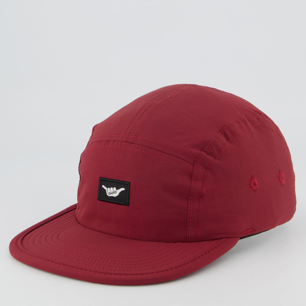 Boné Hang Loose Label Patch Bordô