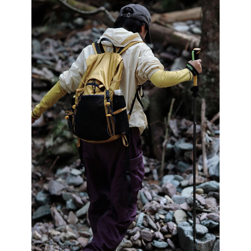 Japão Lotte Mochila com aba ao ar livre dobrável ultraleve bolsa de montanhismo bolsa superior leve mochila de pele de a
