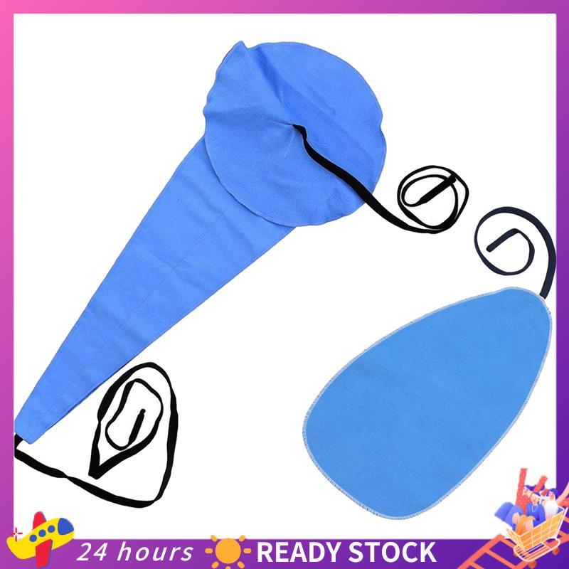Kit De Cuidados De Limpeza De Saxofone De 2 Peças Pano Azul
