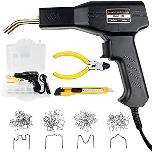 Pistola Solda Plástico Para-choque Farol Carro Grampo 220v Entrega rápida-EMLL