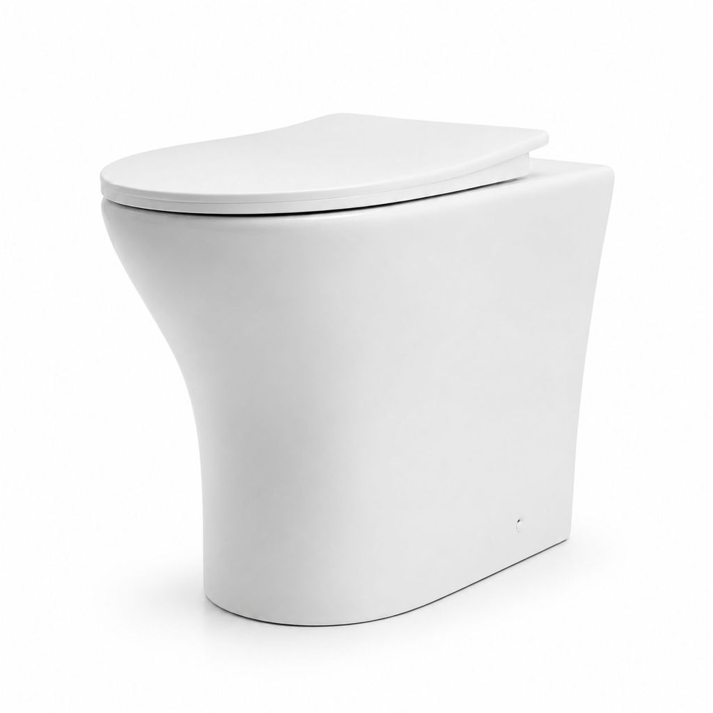 Vaso Sanitário Branco Convencional Dunas Luxo com Assento Sem Caixa Acoplada Clean