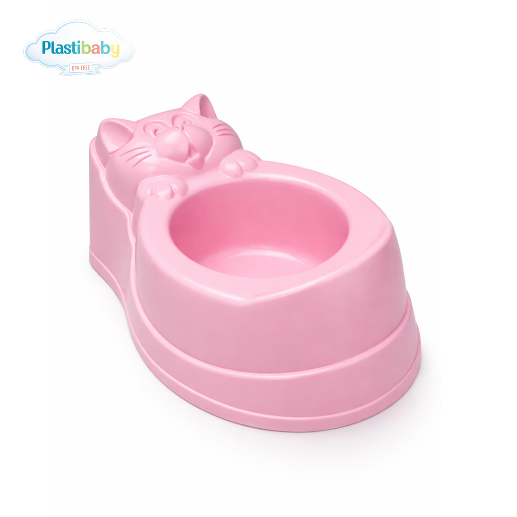 Pinico Infantil Baby | Gatinha Rosa | PlastiBaby | Conforto e Confiança no Desfralde