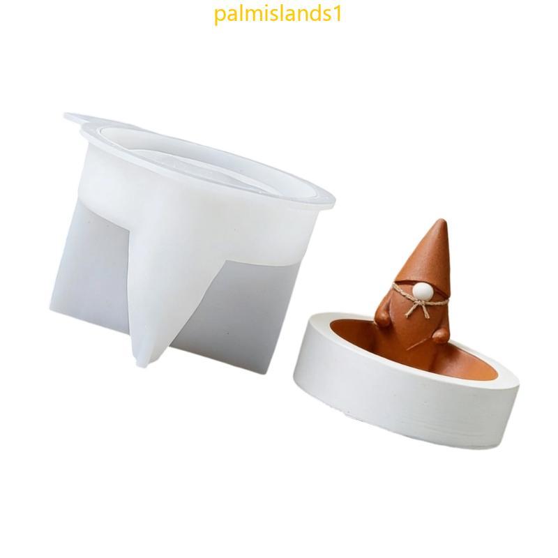 Molde Dos Gnomos Do Silicone Apropriado Para Vários Materiais Ofício