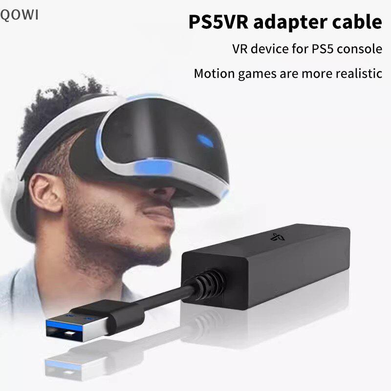 qo Novo Para PS5 VR Cabo Adaptador Console USB 3.0 Mini Conector Da Câmera PS P5 Acessórios br
