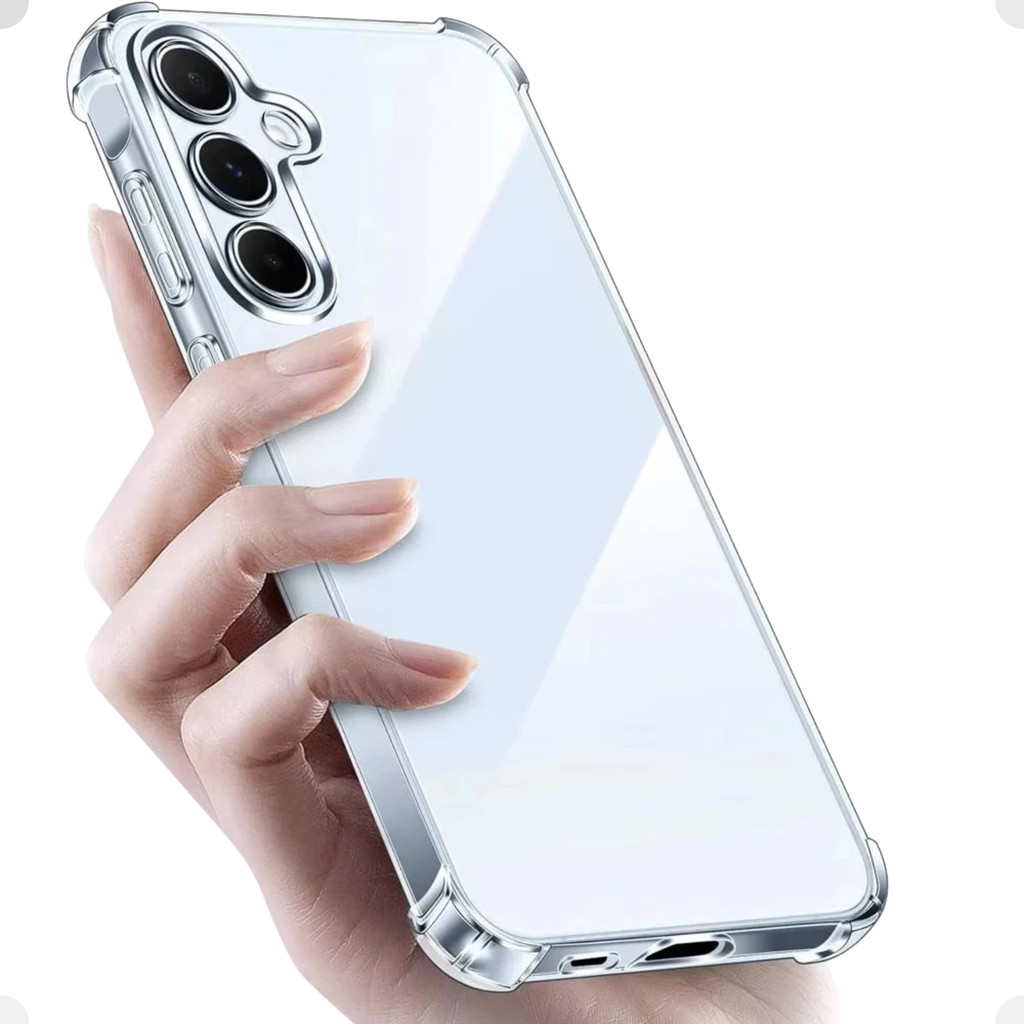 Capinha Samsung Transparente Celular A35capa Celular Premium Transparente CAPINHA SAMSUNG A35 CAPINHA PREMIUM