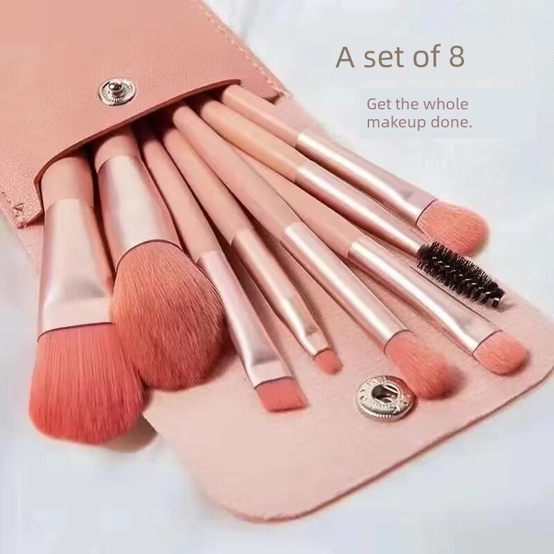 kit pincel maquiagem kit pincel maquiagem profissional [Xiaoyu Begonia Recomendado] Conjunto de 8 pincéis de maquiagem p