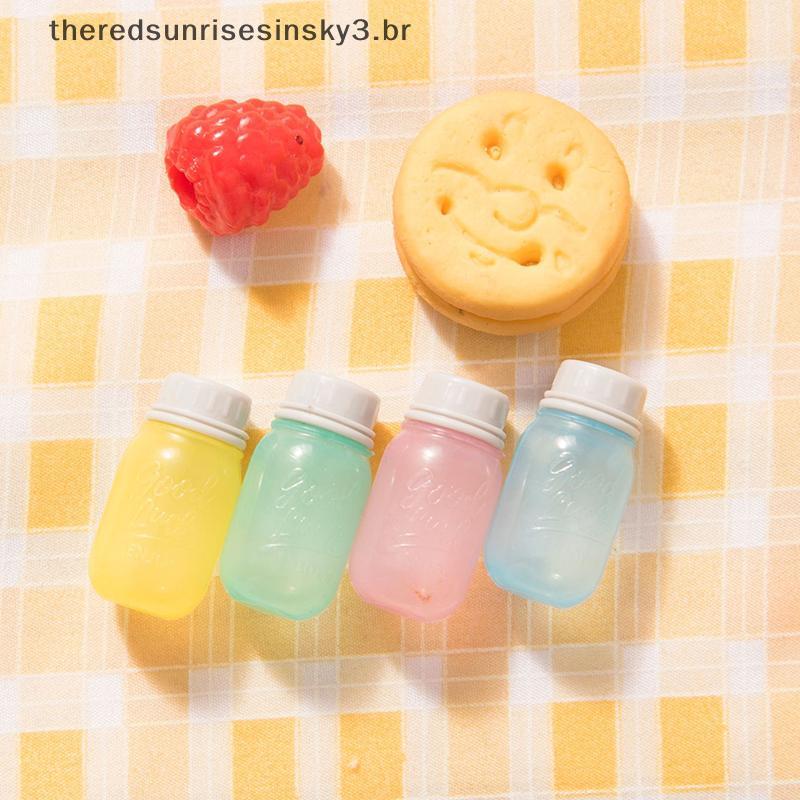 TSBR 4 Pçs Mini Tempero Garrafa De Molho Portátil Tomate Ketchup Salada Recipiente Pote Para Bento Lancheira Cozinha Jar