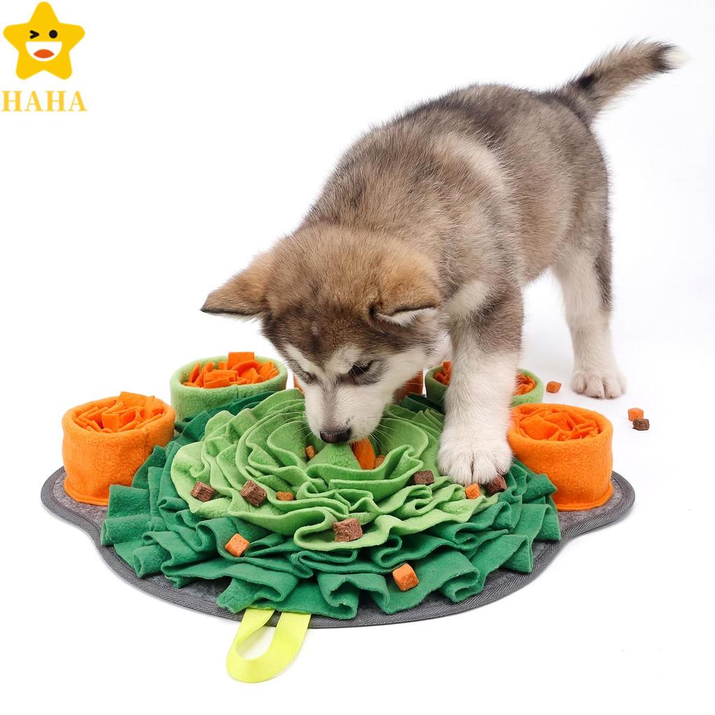 Snuffle Esteira Para Cães Interativo Pet Trata De Alimentação Forrageamento Quebra-Cabeça Cobertor Almofada Lenta Filhot