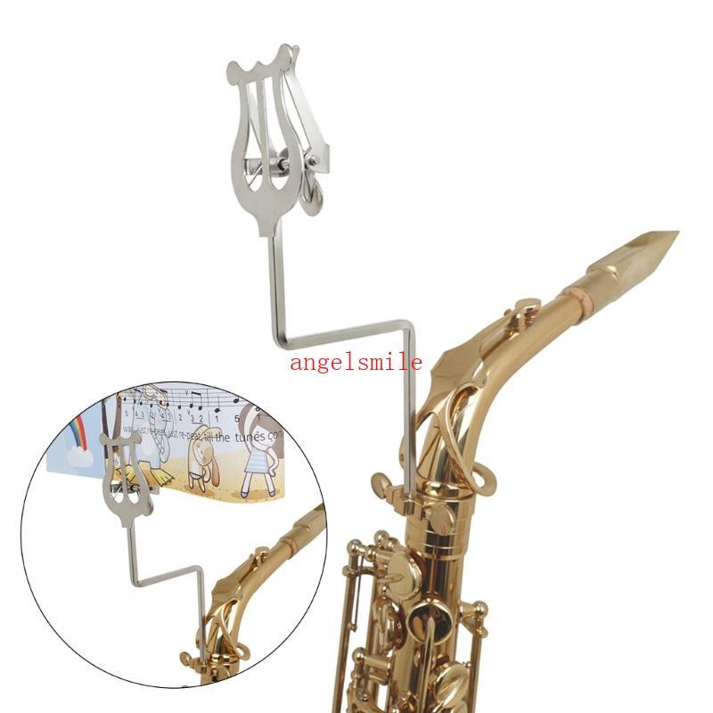 Saxofone Marchas Lira Suporte Sax Partituras Clipe Suprimentos