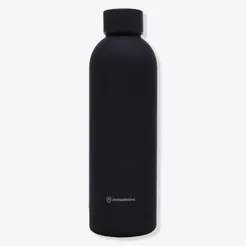 Garrafa Térmica Max Emborrachada 500ml Preto – Zonacriativa