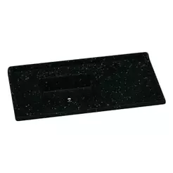 Pia De Cozinha Mármore Sintético 100x53cm Multimóveis CR20478 Preto