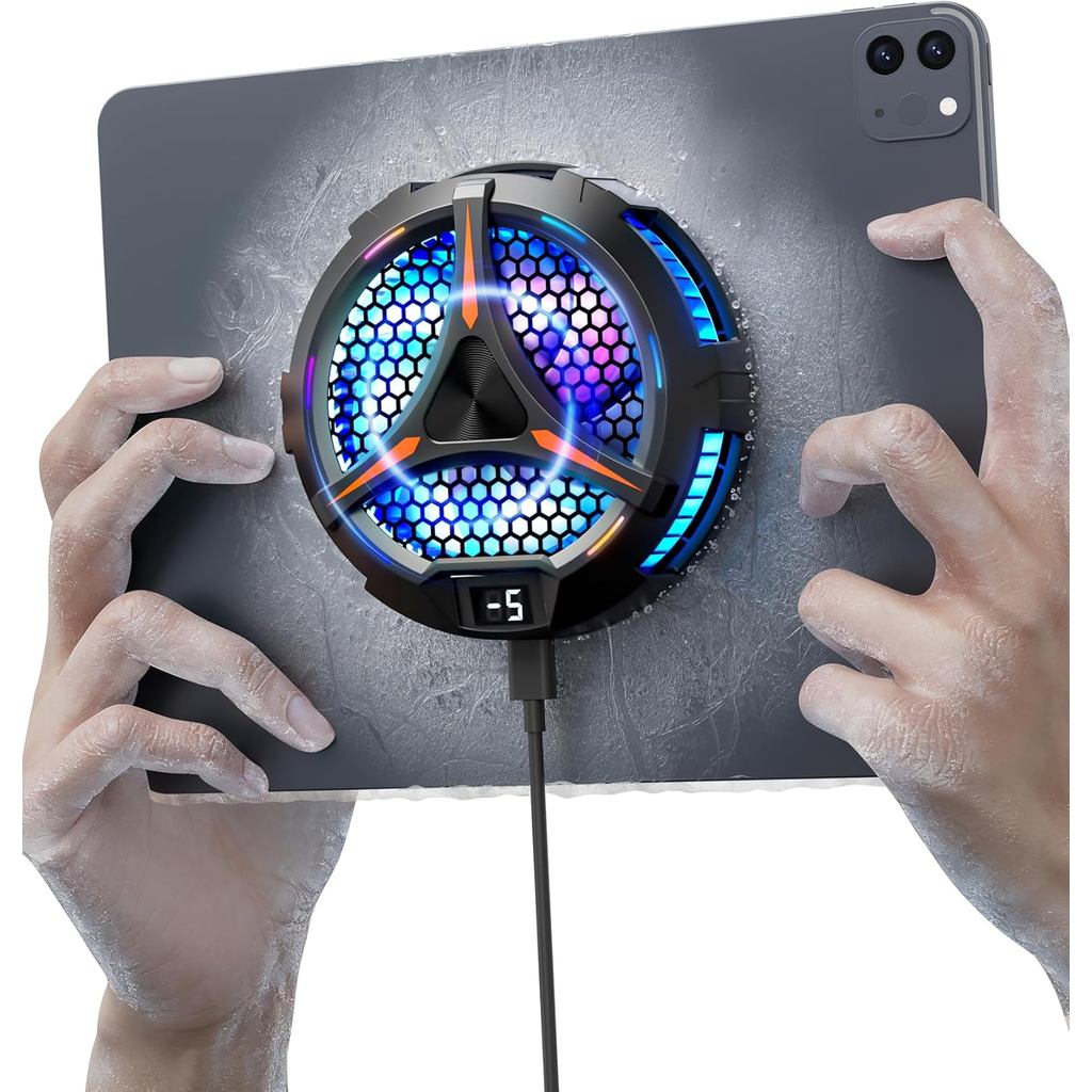 ACEDAYS Cooler para iPad, Cooler Magnético para Tablet para iPad/Surface Pro/Sam