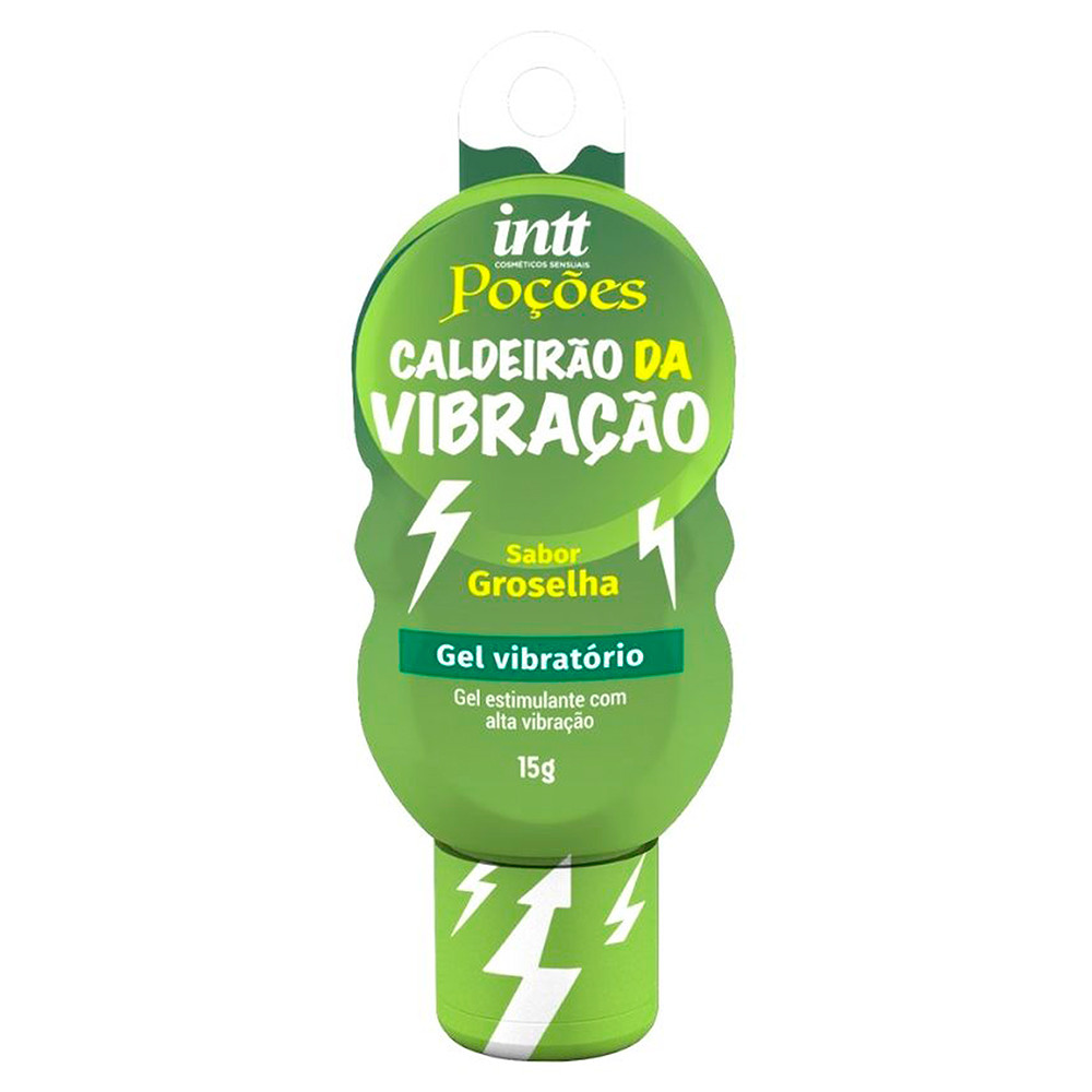 Vibrador Líquido Caldeirão da Vibração Groselha 15g
