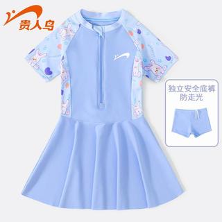 Crianças crianças maiô meninas verão princesa bebê dividir maiô profissional de uma peça médio grande crianças meninas 2