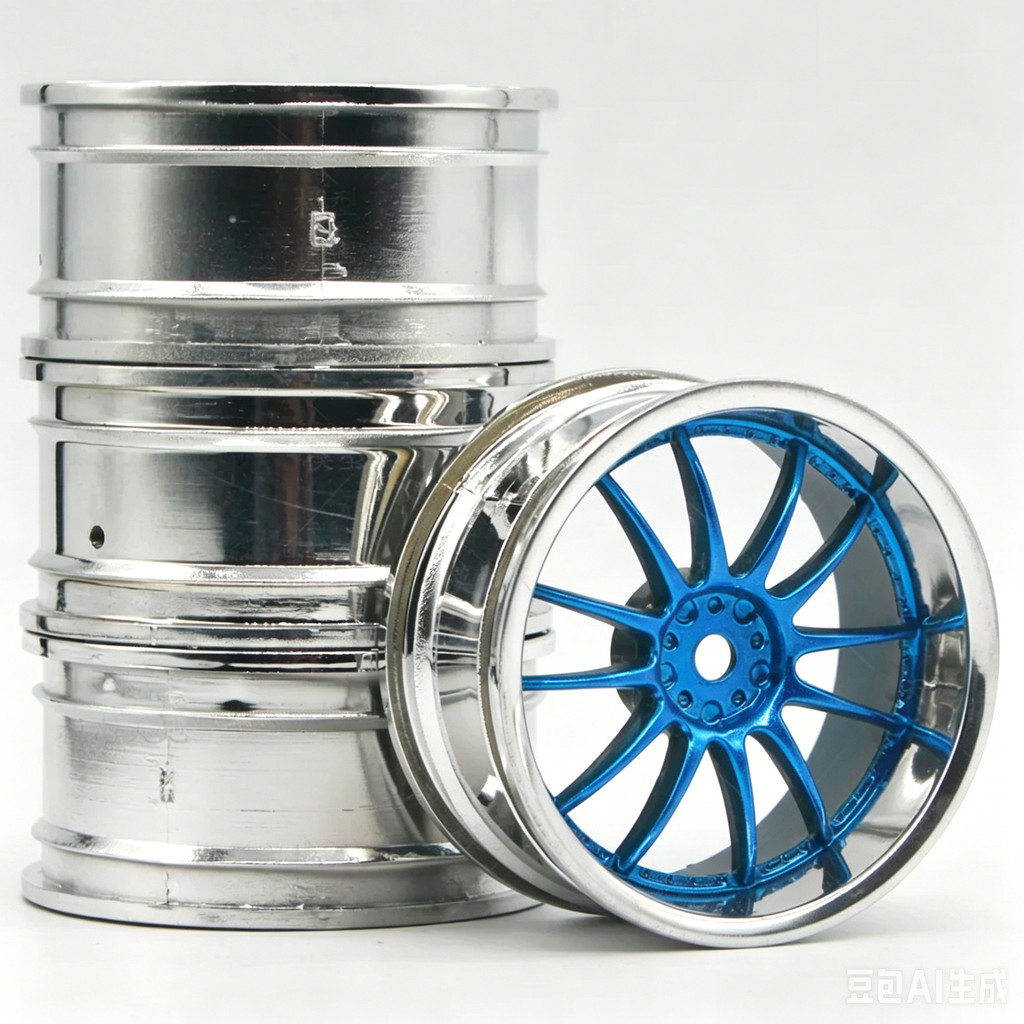 Conjunto De Aro De Plástico Para Roda RC 4pcs 3mm Fit HSP HPI 1 : 10 Pneus De Carro De Corrida On-Road 6011/6012/9003