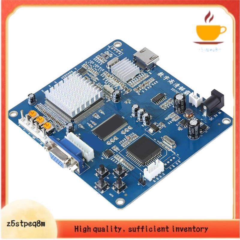 Conversor De Placa Conversora De Videogame HD Saída De Vídeo VGA/RGB/CGA/YUV Para-Compatível De Máquina De Jogo Azul