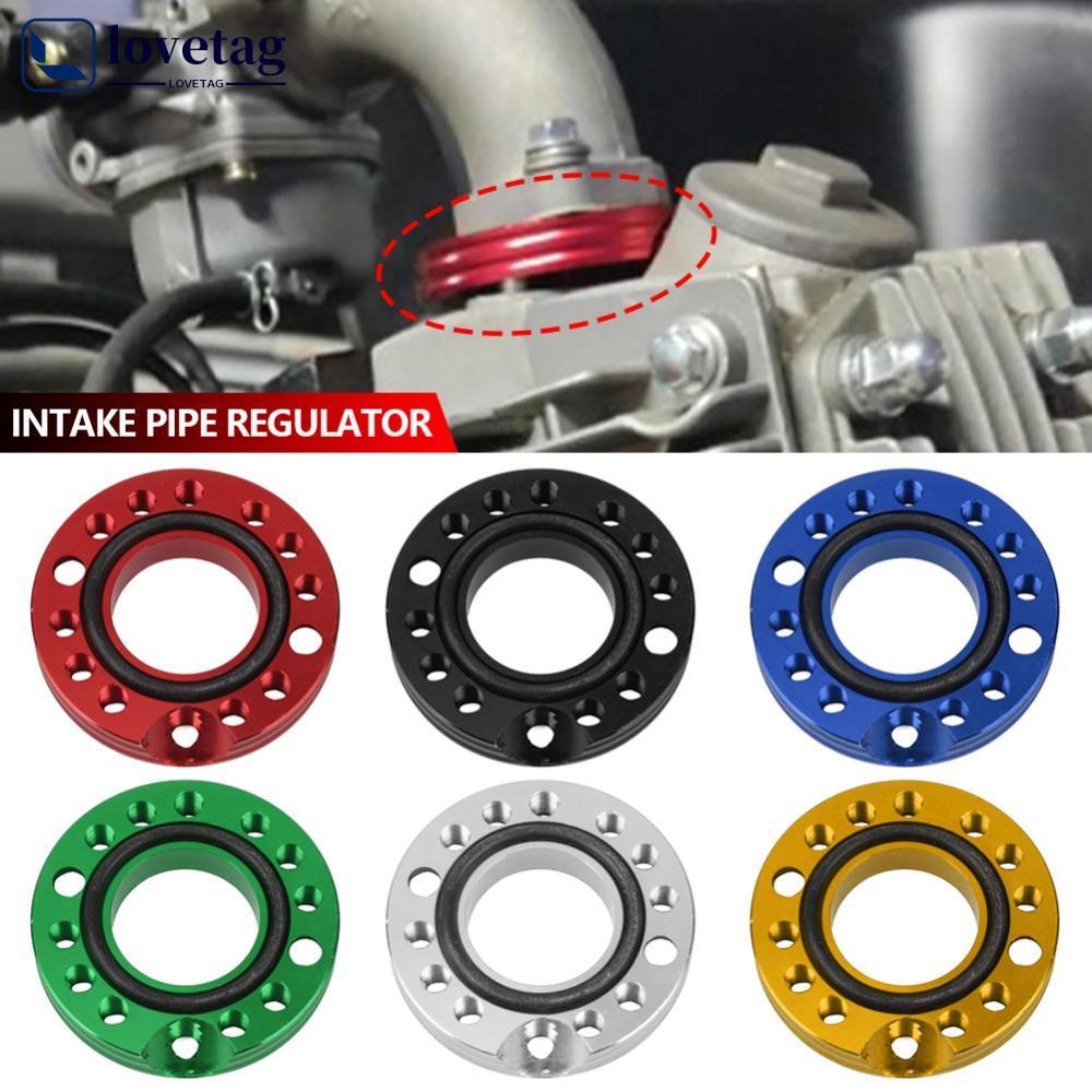 LOVETAG CNC Alumínio 28mm Adaptador De Coletor De Admissão De Carburador De Motocicleta Para Regulador De Entrada De Ar
