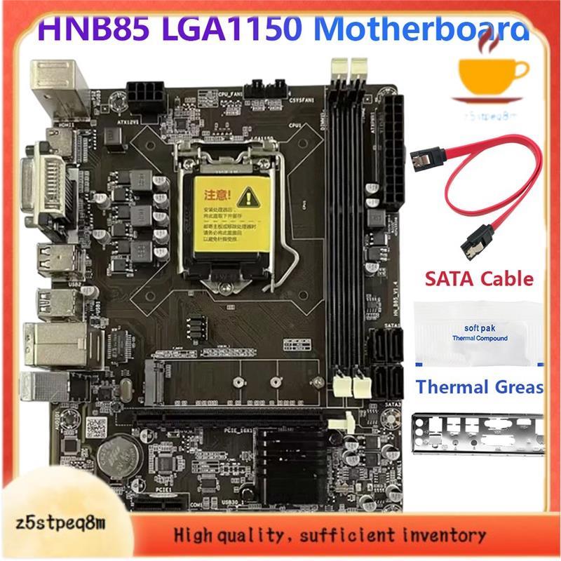 Placa-Mãe HNB85 LGA1150 DDR3 Gigabit Ethernet M . 2 NVME PCI Express 16X HD + VGA + DVI HNB85 De Desktop