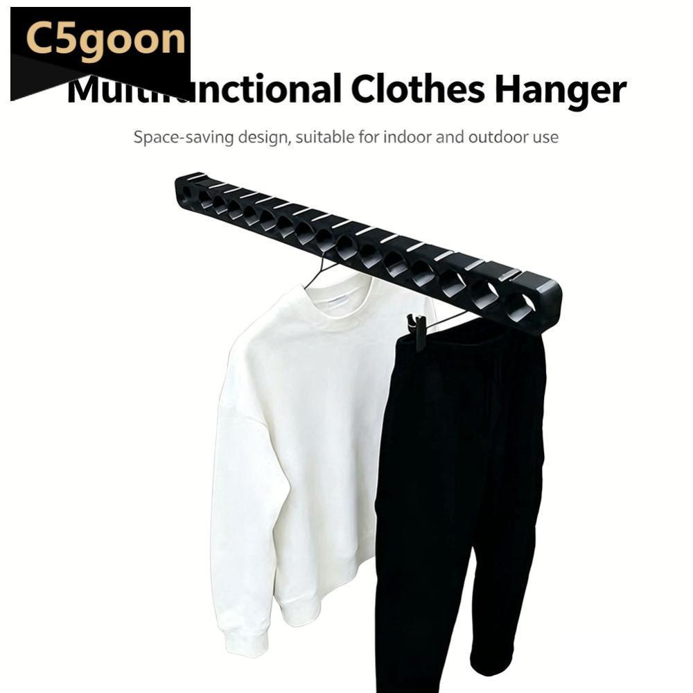 C5GOON Portátil Clip-On Rack De Secagem De 15 Furos Acessório De Lavanderia De Acampamento Para RV Trilhos De Porta Vara