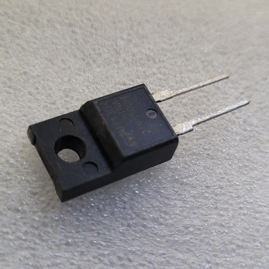 DIODO DAMPER DTV1500M 6A 1500V TO-220F-2 ISOLADO