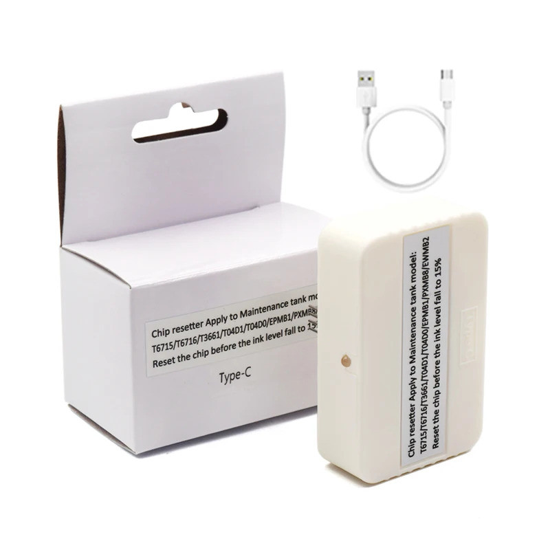 FW USB T2951 C13T295100 Redefinidor De Chip De Tanque De Manutenção De Tinta Para Impressora Epson PictureMate PM520 PM5