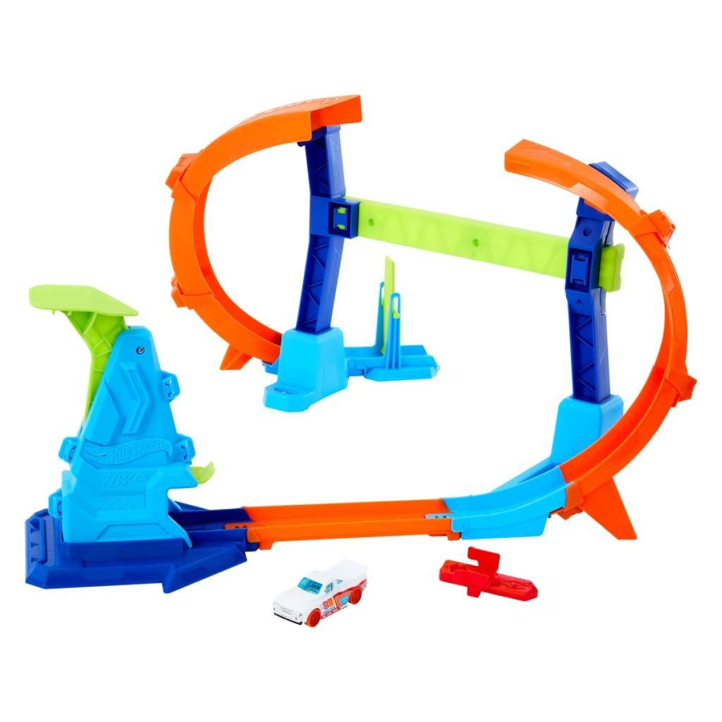 Hot Wheels Pista Salto Espiral Stunt Track Mattel