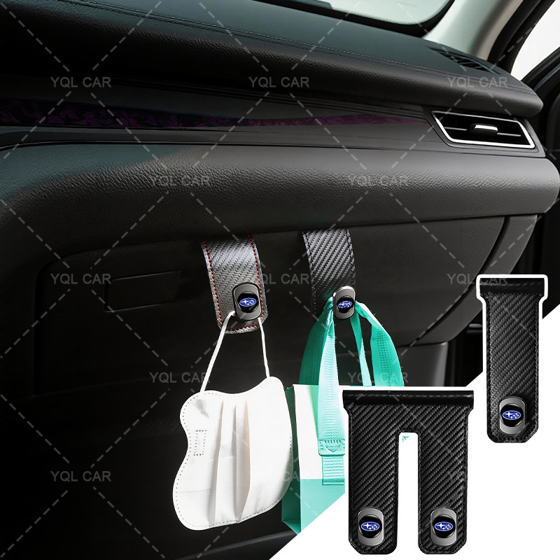 1/2 Pçs Dobrável Assento De Carro Organizador Gancho Portátil Para Subaru Impreza WRX STI GDA GDB Forester Liberty