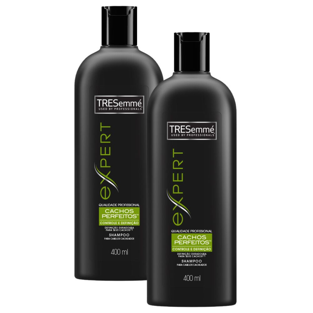 Kit 2 Shampoo TRESemmé Cachos Definidos com 400ml