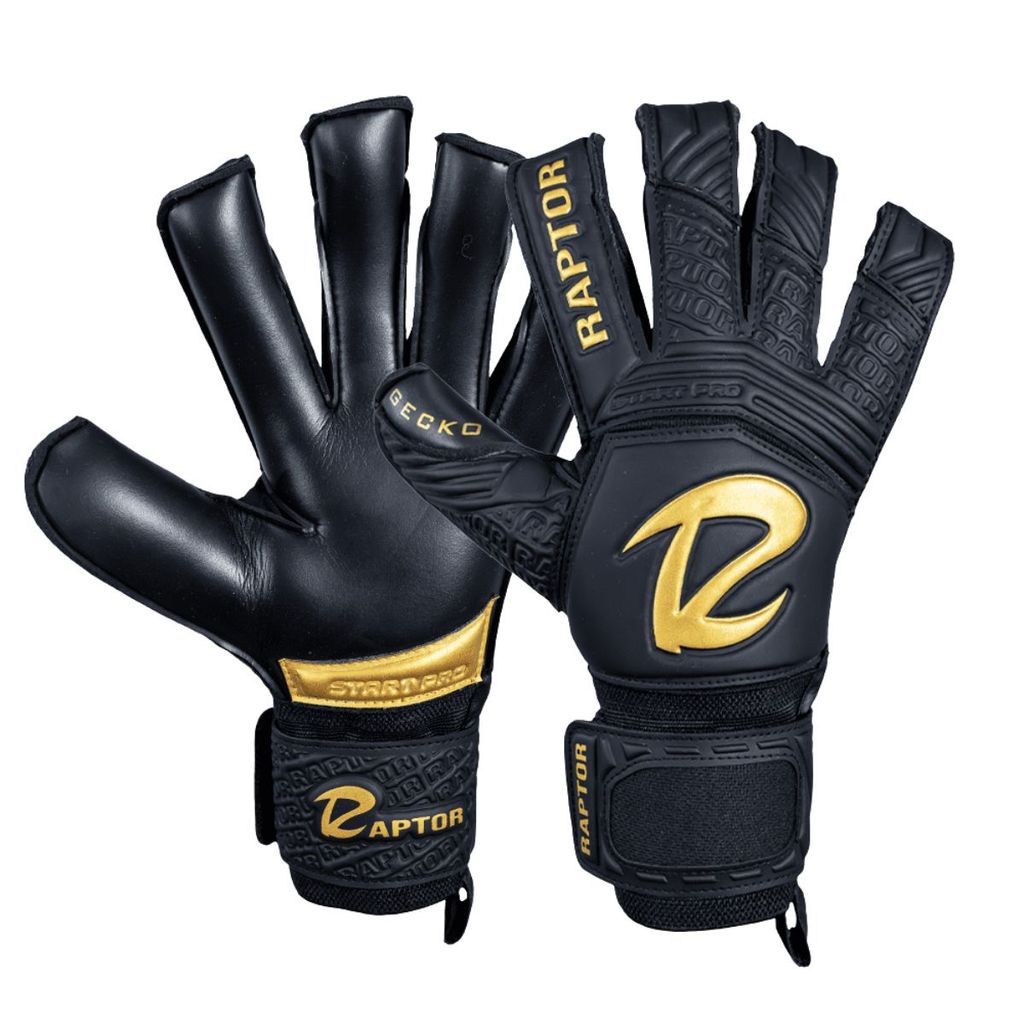 Luva Goleiro Campo Raptor Profissional Start Pro 2026 Gecko Gold