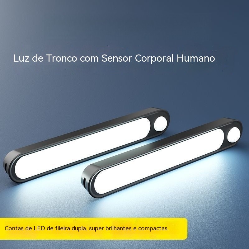 Lâmpada de iluminação para porta-malas de carro, luz automática com sensor para carro, luz de teto, luz LED para porta-m