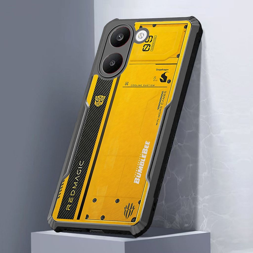 Capa De Telefone Acrílica Para Redmi Turbo 5 Max 4 Pro 5 4 3 Com Padrões Luxo Ultrafino Moldura Preta Proteção Resistent