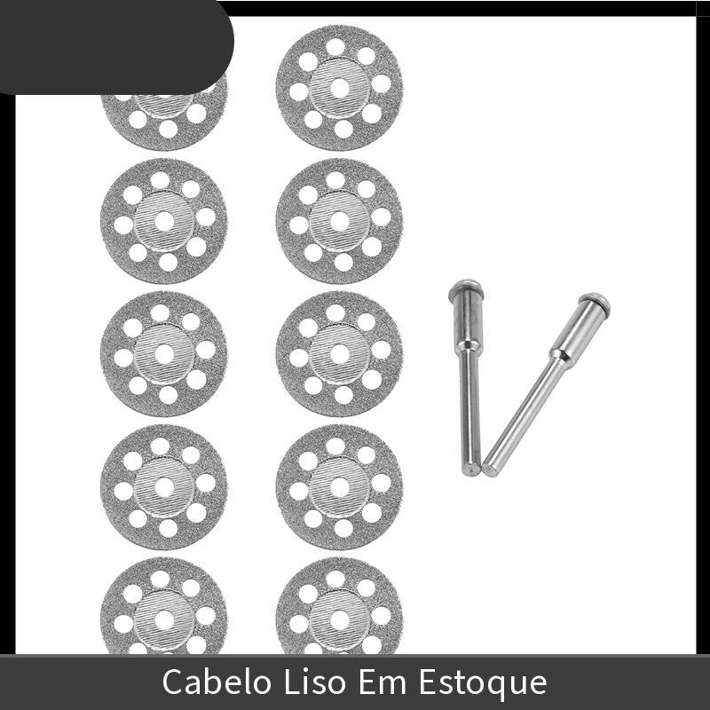 10 Peças Acessórios Disco De Corte De 20mm Para Rebolo De Metal Mini Serra Circular Ferramenta Rotativa De Broca-Alta Qu