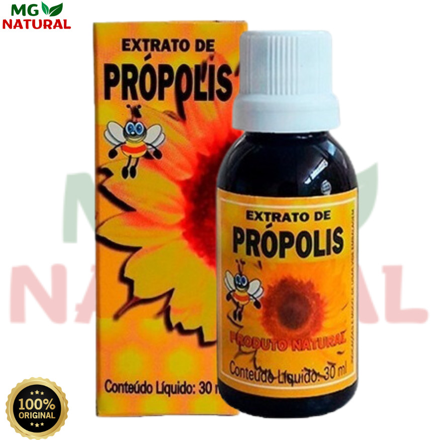 Kit 3 Und Gotas De Própolis 30ml Extrato Natural | Uso Diário | Produto Natural