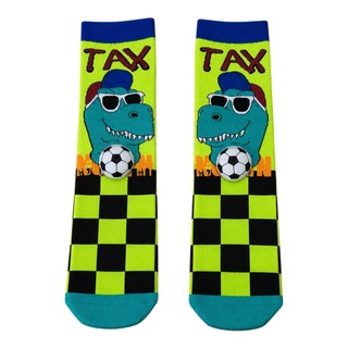 Meia 3D Infantil Masculina Cano Alto Personagens Divertidos com Apliques