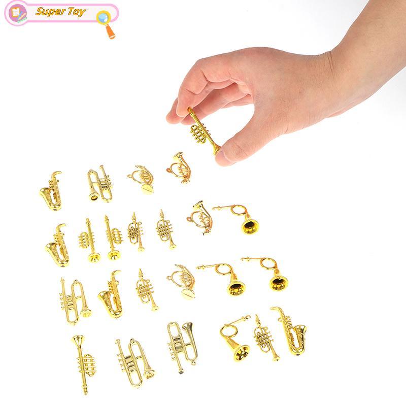 SUPERTOY Mini Guitarra Violino et Boneca Instrumento Musical Música Bonecas Casa Bar Quente