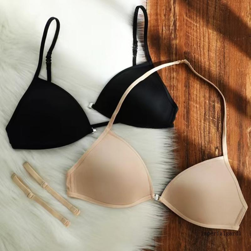 Sutiã Push Up Fechamento Frontal Imp Acolchoado Rastros Decote V Profundo Armação Mergulho