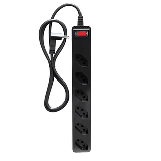 iCLAMPER Energia 6 LCF - Filtro de linha DPS com protetor contra surtos - bivolt - 10 amperes - 6 tomadas