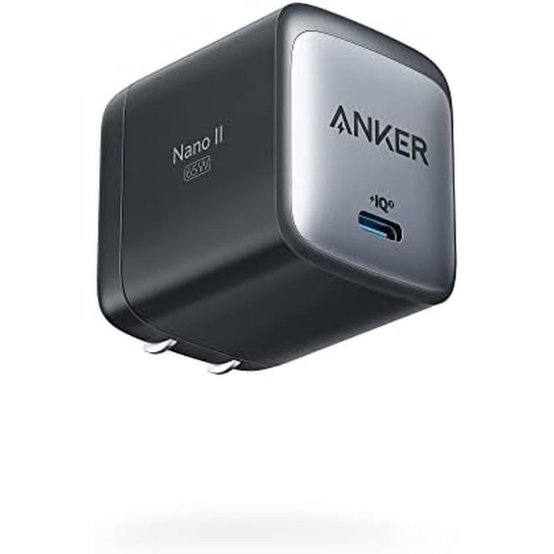 Carregador Anker Nano USB C , Dobrável Compacto Rápido GaN II PPS De 65 W Para M