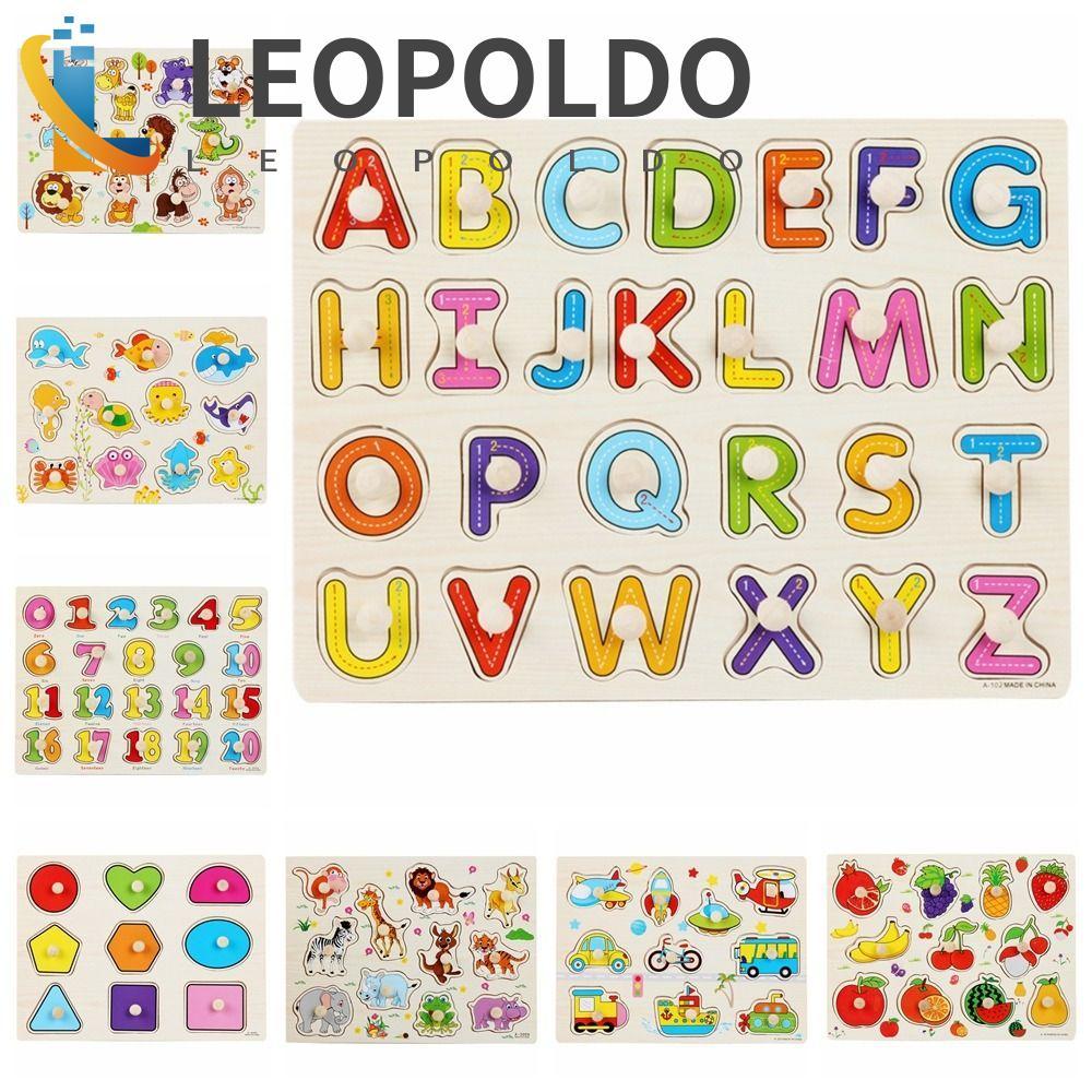 LEOPOLDO Puzzle Hand Grab Board , Brinquedos De Quebra-Cabeça 3D De Cultivo , Jogo Cognitivo Multifuncional
