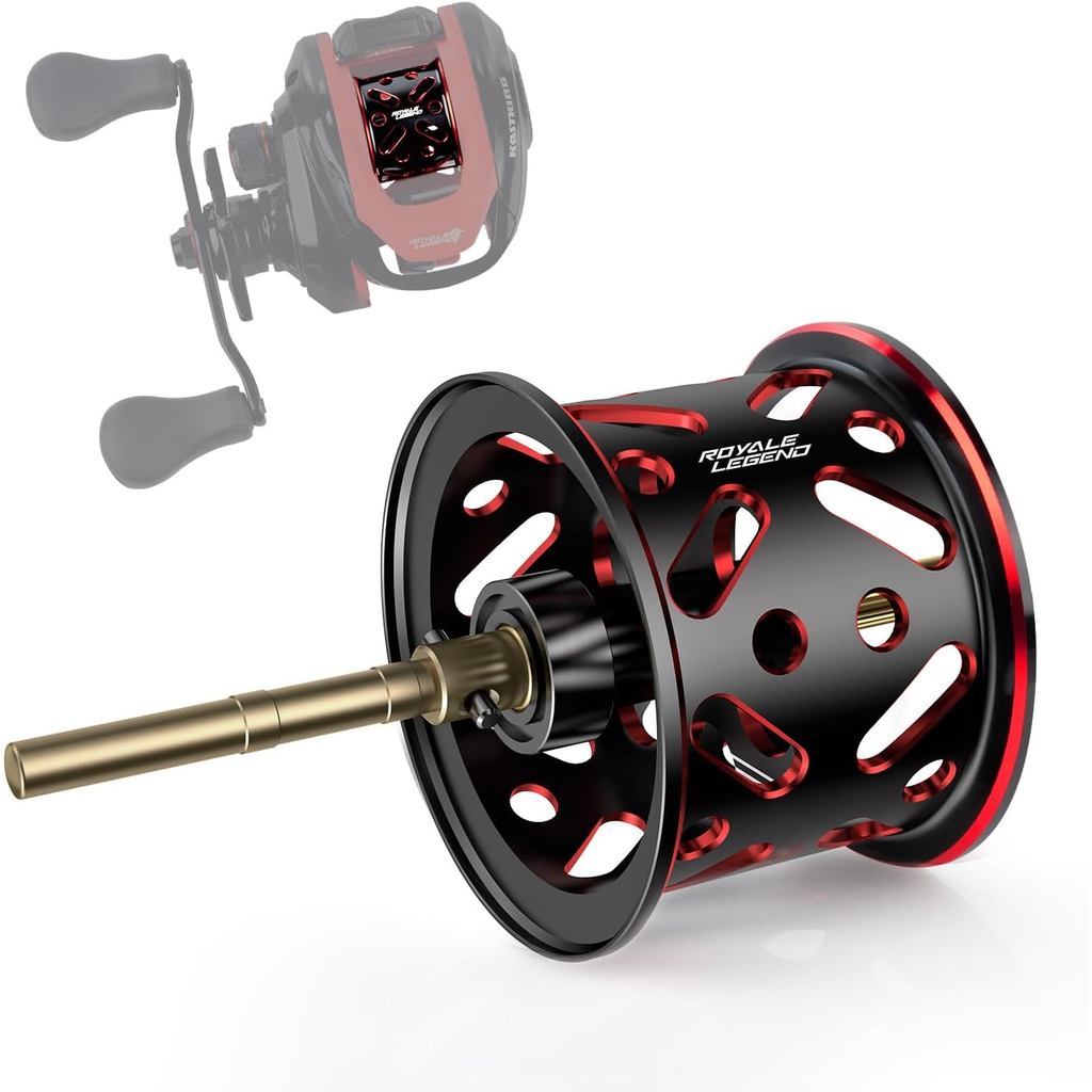 Carretilha de Pesca KastKing Royale Legend - Carretel de Alumínio Ultra-Leve, Resistente à Corrosão, Compatível com Carr