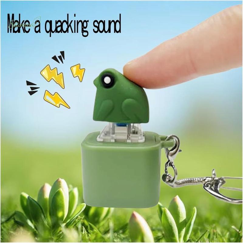 Stamina Sapo Choroking Brinquedo Fidget Chaveiro Com Luzes Coloridas Alívio Do Estresse Ansiedade Sensorial Diversão Ani